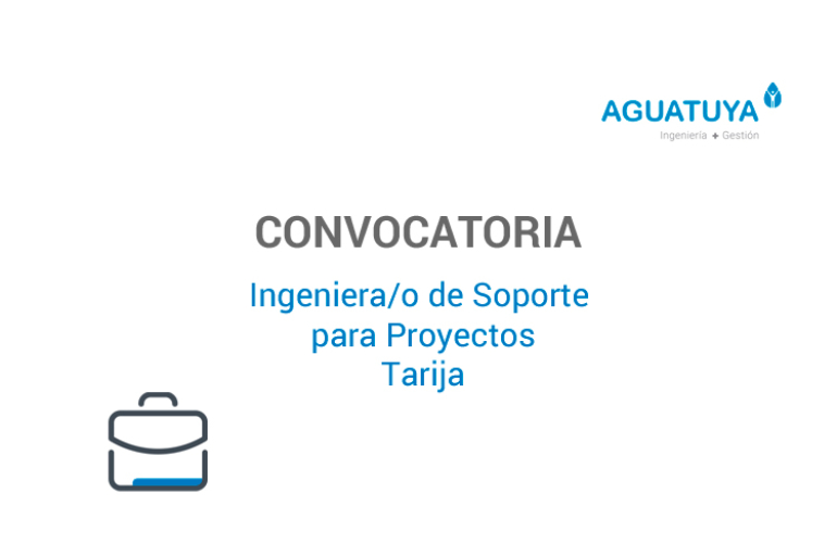 Convocatoria: Ingeniera/o de Soporte para Proyectos